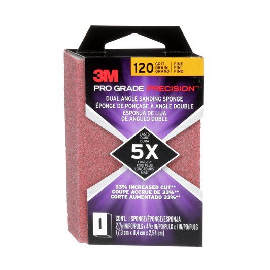 3M Pro Grade Precision Dual Angle Sanding Sponge